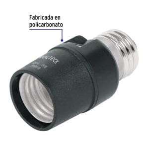 Porta Lampara De Pvc Con Sensor De Luz Volteck: imagen 2