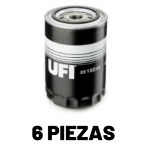 Filtro Ufi Paquete 6 Pza 23.102.00