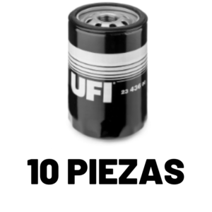 Filtro Ufi Paquete Con 10 Pzas 23.436.00