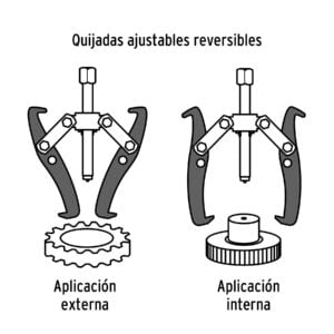 Extractor De Poleas 3 Quijadas 6" Truper 14560: imagen 3