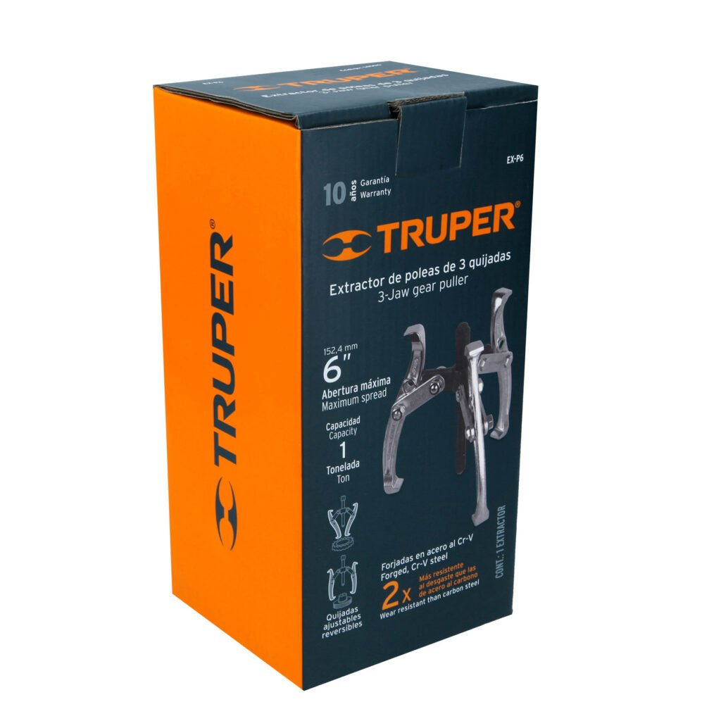 Extractor De Poleas 3 Quijadas 6" Truper 14560