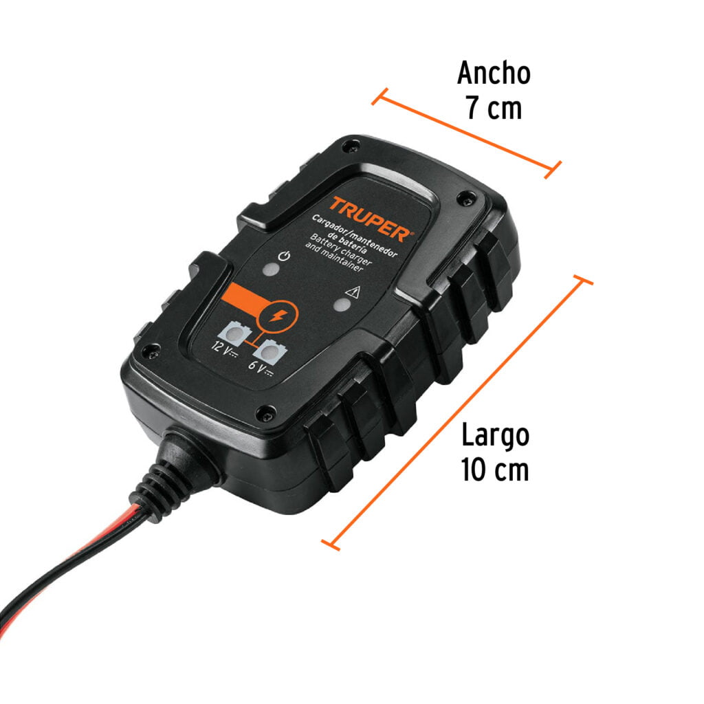 Cargador Matenedor De 1A Para Baterías De 6 Y 12V
