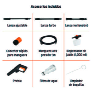 Hidrolavadora Eléctrica 1500 Psi 1400 W Truper 101593: imagen 2