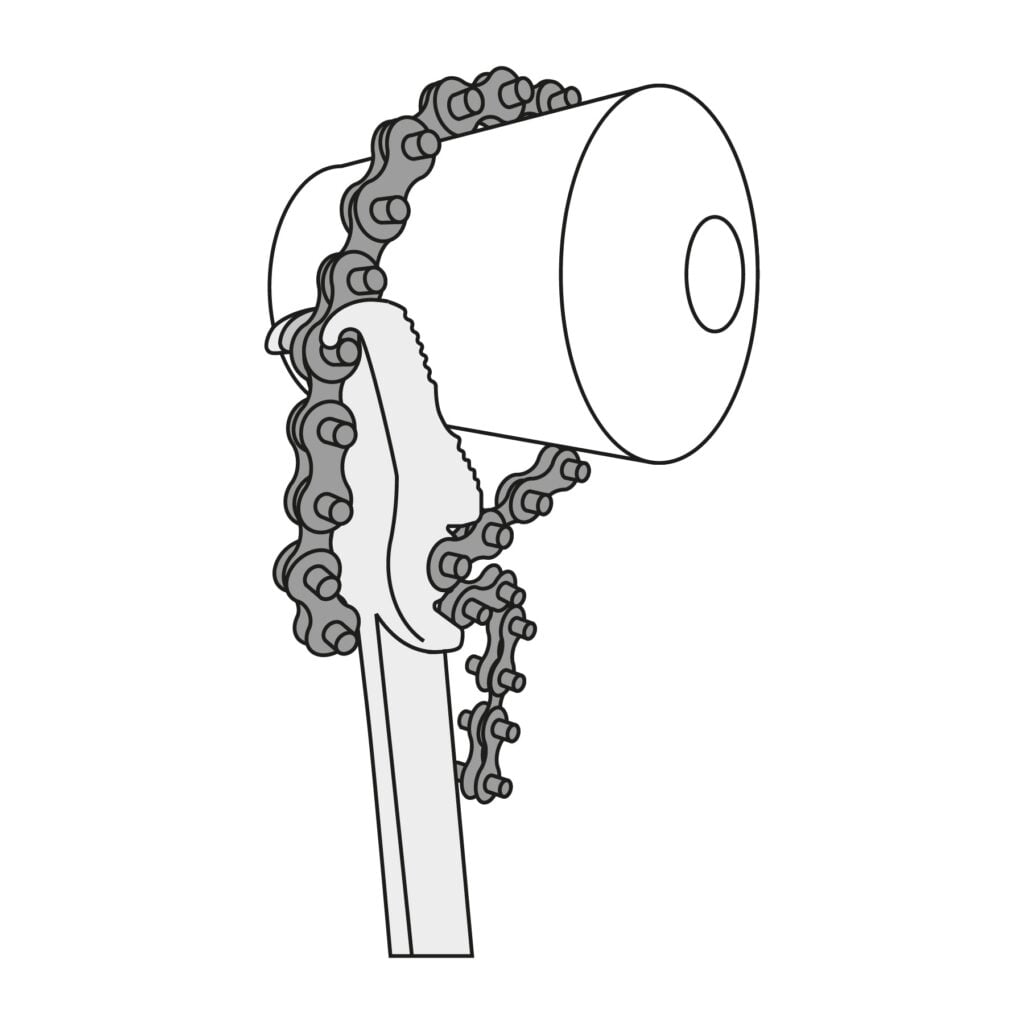 Llave Universal De Cadena Para Filtro 4 3/4 Truper