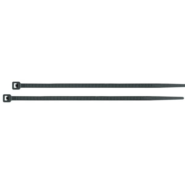 Cincho Plastico De 60 Cm Negro Por Paquete 25Pza