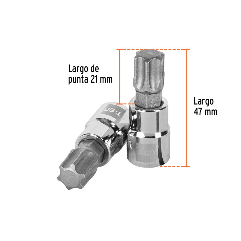 Dado Truper De Punta Torx T-60 3/8 13578