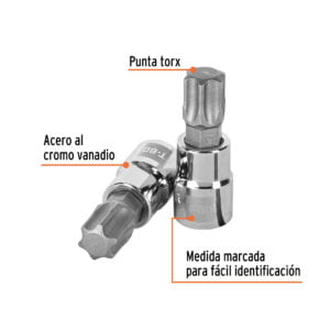 Dado Truper De Punta Torx T-60 3/8 13578: imagen 3