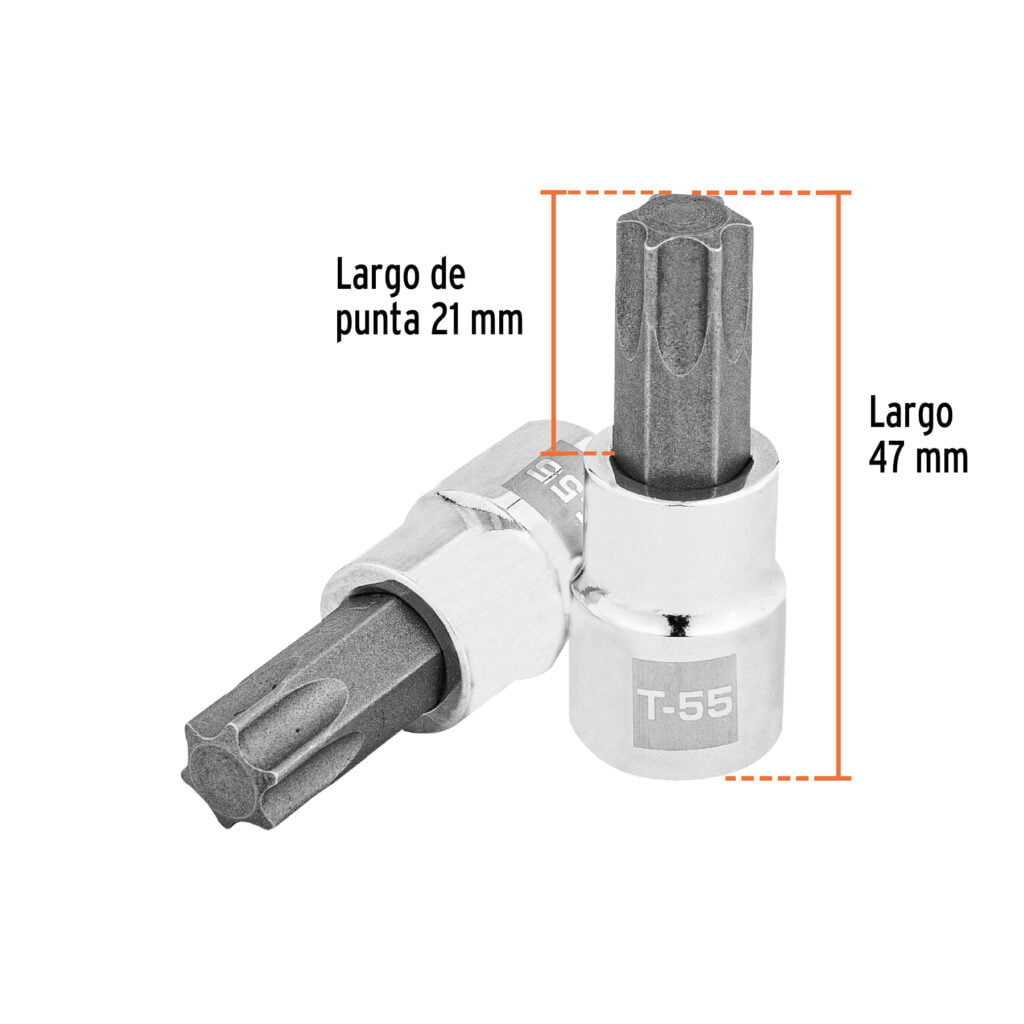 Dado Truper De Punta Torx T-55 3/8 13577
