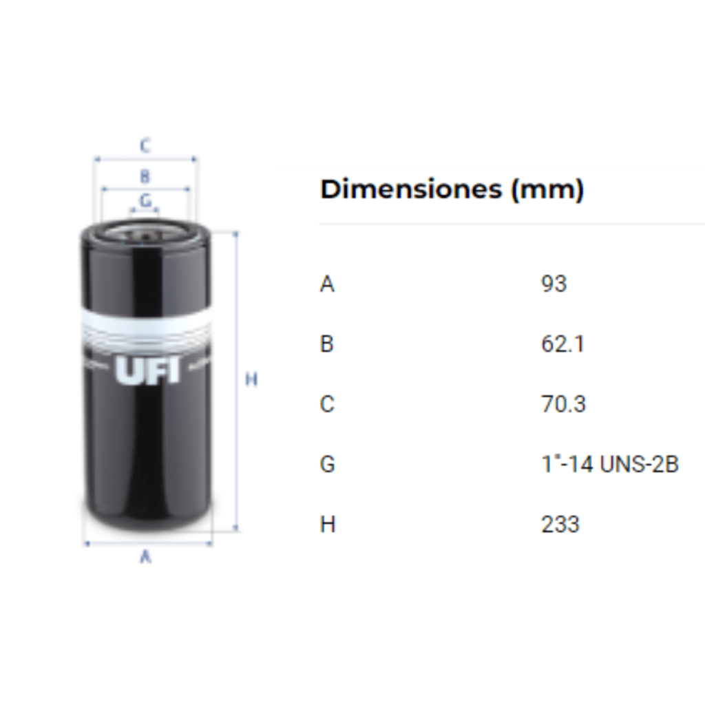 Filtro Ufi 24.274.00