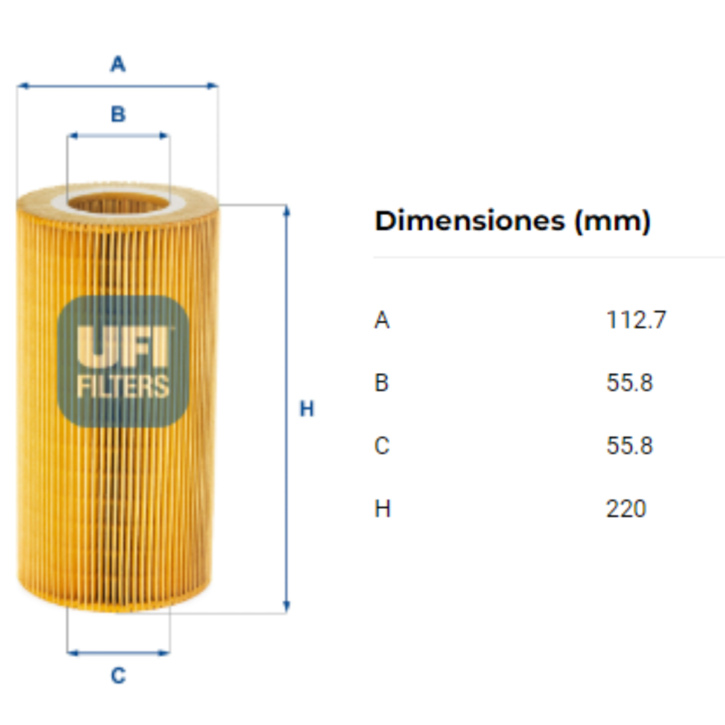Filtro Ufi 25.081.00