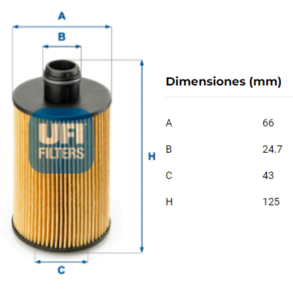 Filtro Ufi 25.112.00