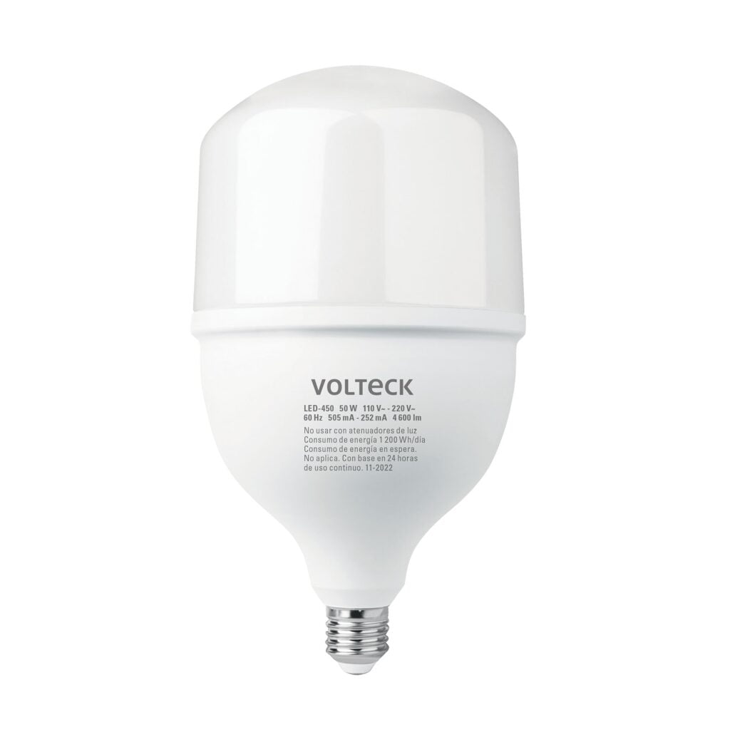 Lampara O Foco De Led De Alta Potencia 50W Luz De Dia 46228