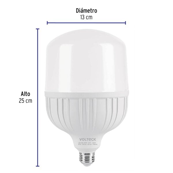 Lampara O Foco De Led De Alta Potencia 50W Luz De Dia - Image 3