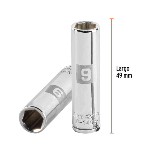 Dado 6 Puntas Cuadro 1/4 A 9 Mm Truper 13203 - Image 3