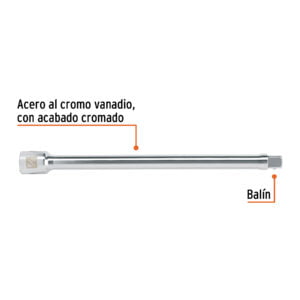 Extensión Cuadro 3/4 En L Largo 18"Truper 13906: imagen 2