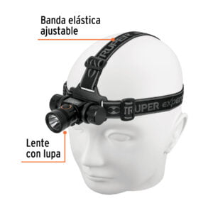 Linterna Para Cabeza Tipo Minero 500 Lumenes Truper 18435: imagen 2