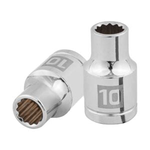 Dado De 10 Mm 12 Puntas Cuadro De 1/2 13524