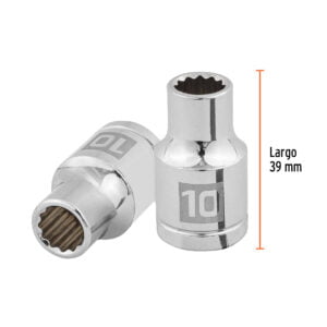 Dado De 10 Mm 12 Puntas Cuadro De 1/2 13524: imagen 3