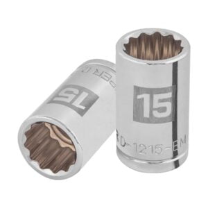 Dado De 15 Mm 12 Puntas Cuadro De 1/2 Truper 13529