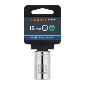 Dado De 15 Mm 12 Puntas Cuadro De 1/2 Truper 13529: imagen 4