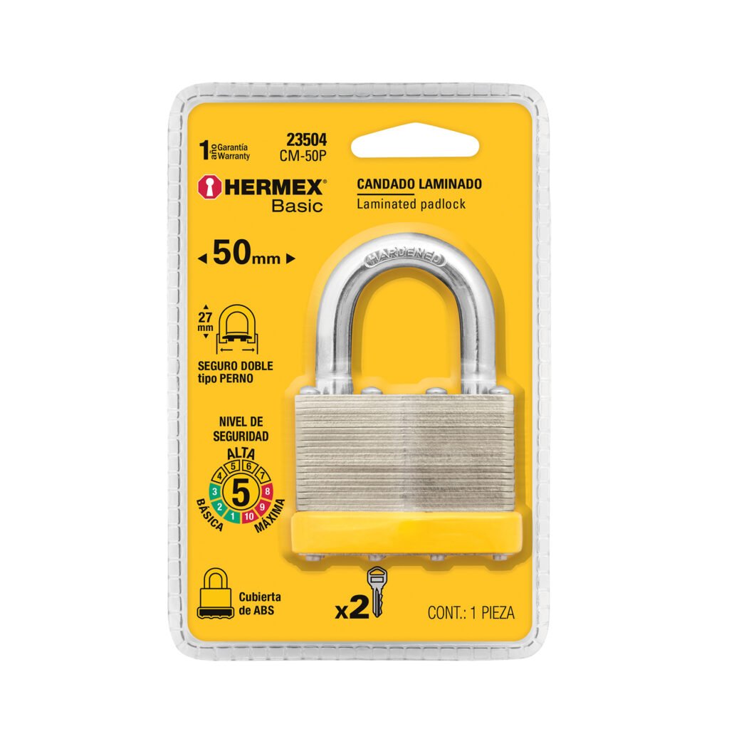 Candado Hermex 50 Mm 23504