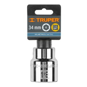 Dado De 6 Puntas Cuadro 3/4 De 34Mm Truper 14985: imagen 4