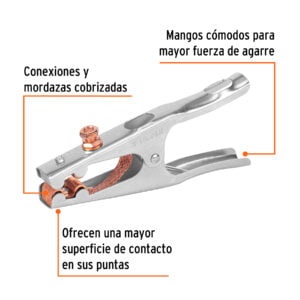 Pinza Para Tierra De 500A Truper 14235: imagen 2