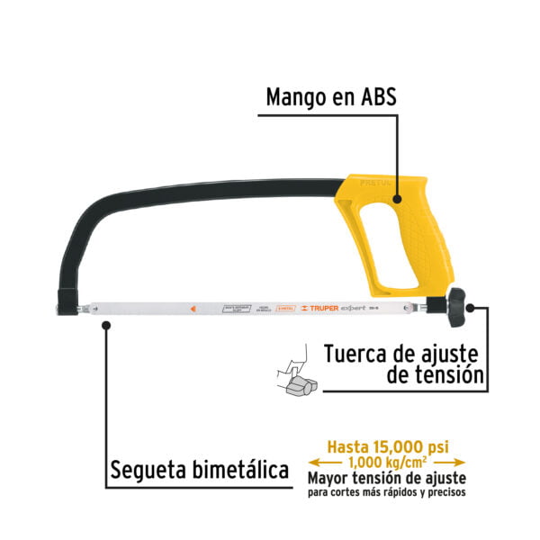 Arco De 12 Pulgadas De Solera Para Segueta Pretul 20017 - Image 2