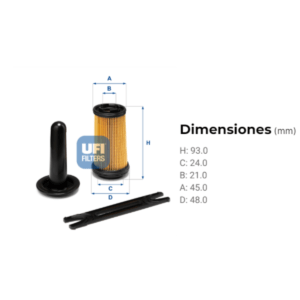 Filtro Ufi Urea 44.005.00: imagen 2