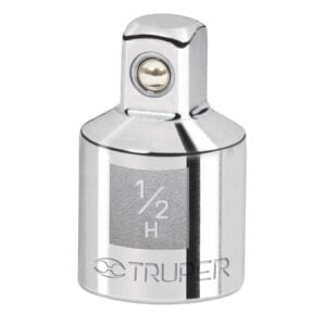 Adaptador  Para Matraca Cuadro Hembra 1/2 A Macho 3/8" Truper 13422