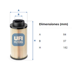 Filtro Ufi 26.008.00: imagen 2