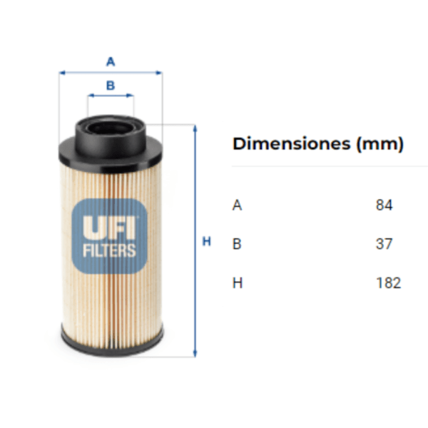 Filtro Ufi 26.008.00 - Image 2