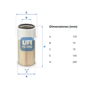 Filtro Ufi 27.920.00: imagen 2