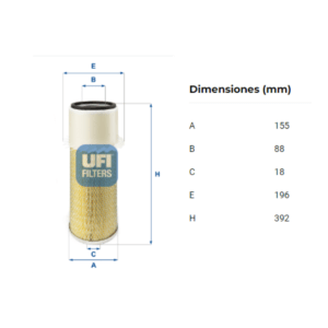 Filtro Ufi 27.932.00: imagen 2