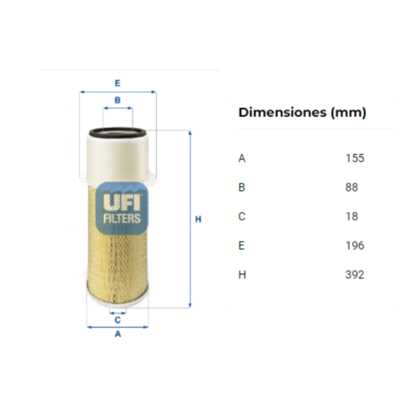 Filtro Ufi 27.932.00 - Image 2