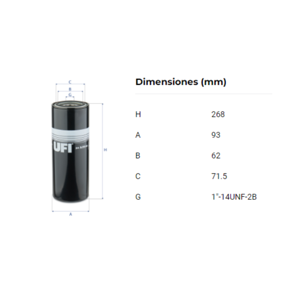 Filtro Ufi 24.A29.00