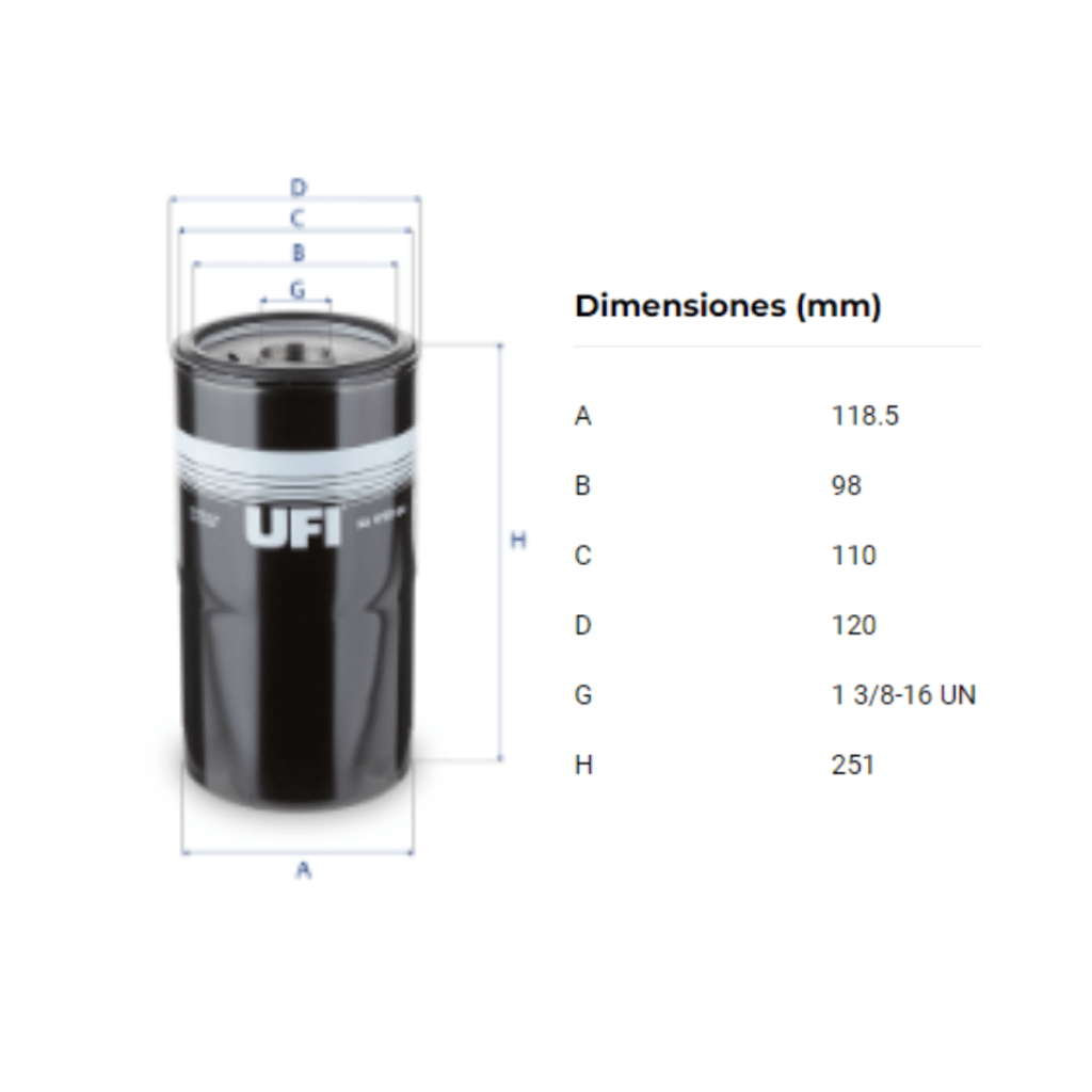 Filtro Ufi 23.410.00