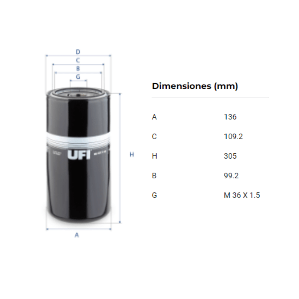 Filtro Ufi 86.011.00