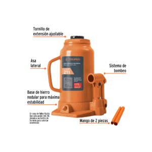 Gato De Botella Truper 21 Ton 14822: imagen 2