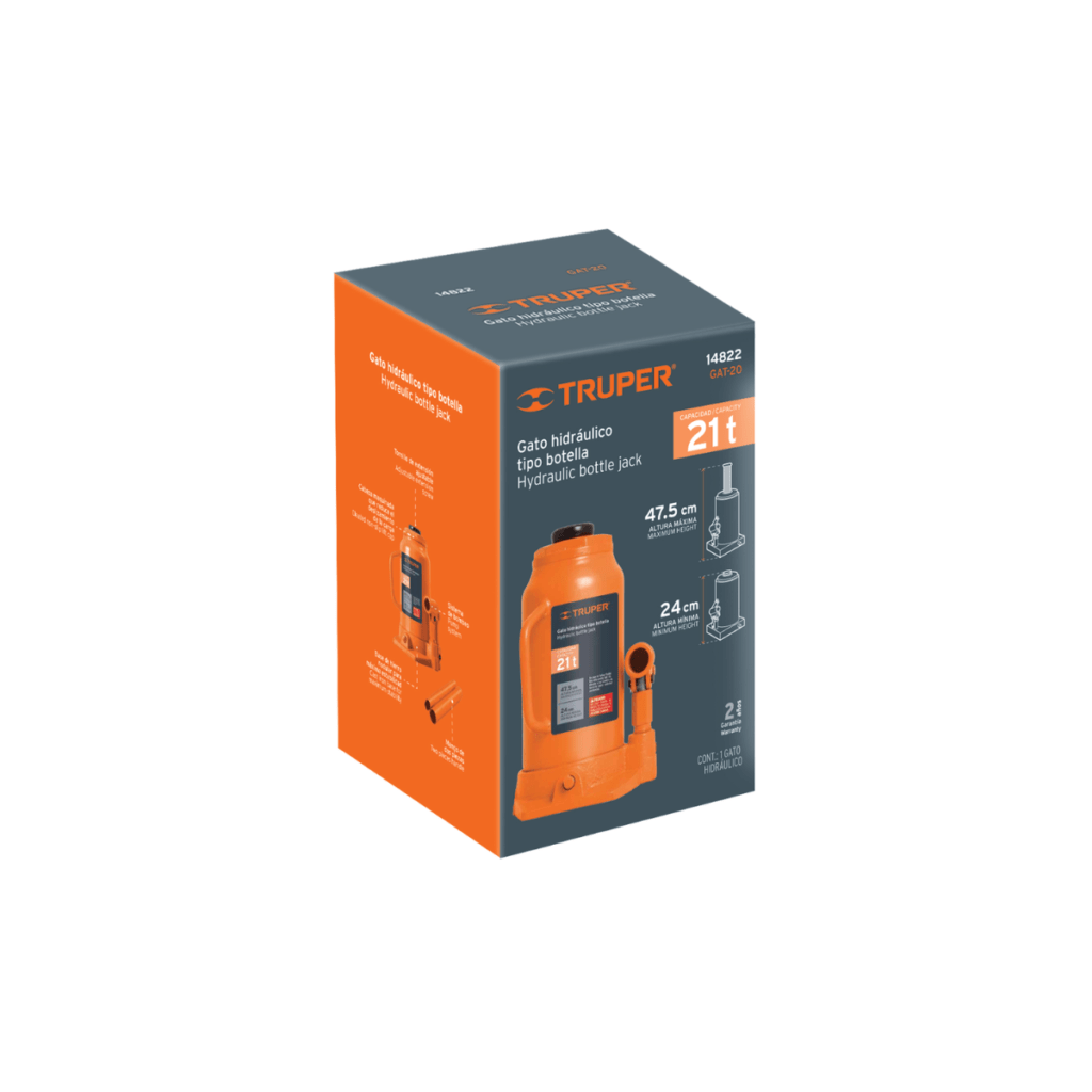 Gato De Botella Truper 21 Ton 14822