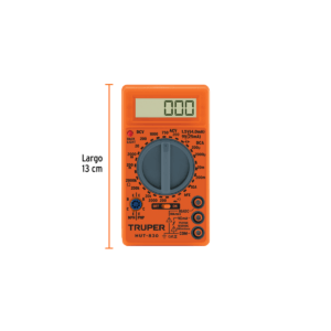 Multimetro Digital Escolar Truper 10400: imagen 3