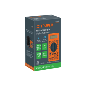 Multimetro Digital Escolar Truper 10400: imagen 5