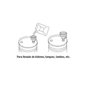 Embudo Plástico 500Ml 11207: imagen 4
