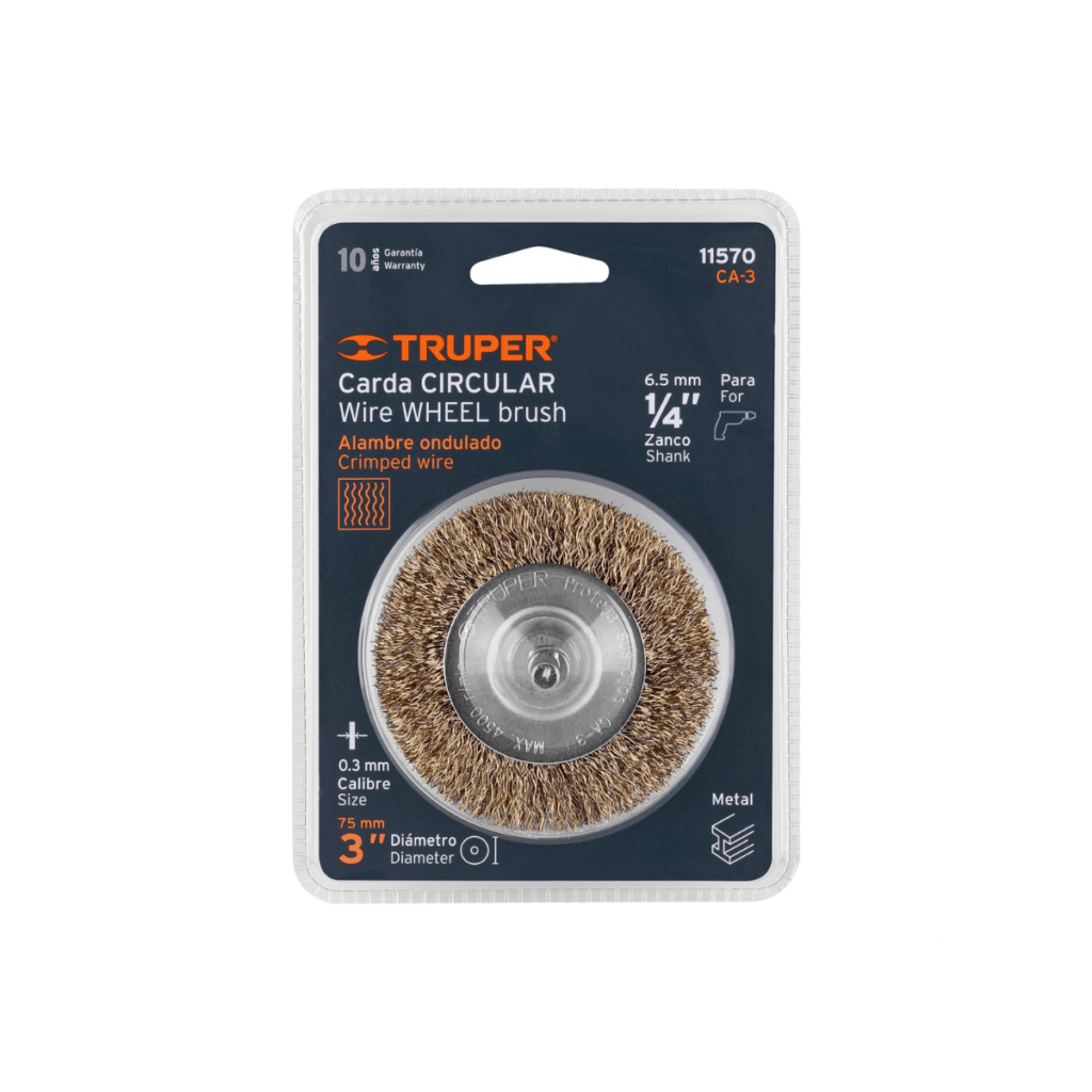 Carda Circular De 3 Para Taladro
