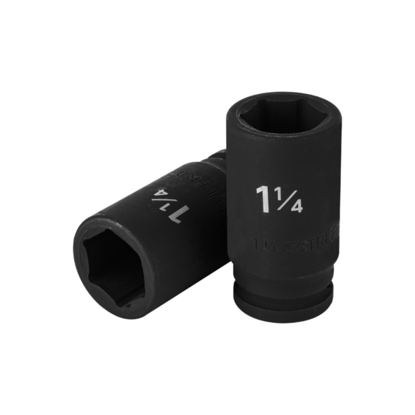 Dado Impacto Largo 6 Puntas Cuadro 3/4 De 11/4 Truper 12438