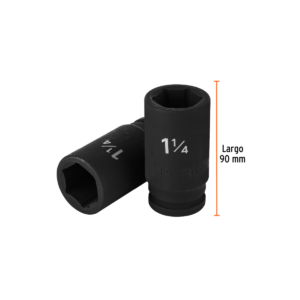 Dado Impacto Largo 6 Puntas Cuadro 3/4 De 11/4 Truper 12438: imagen 4