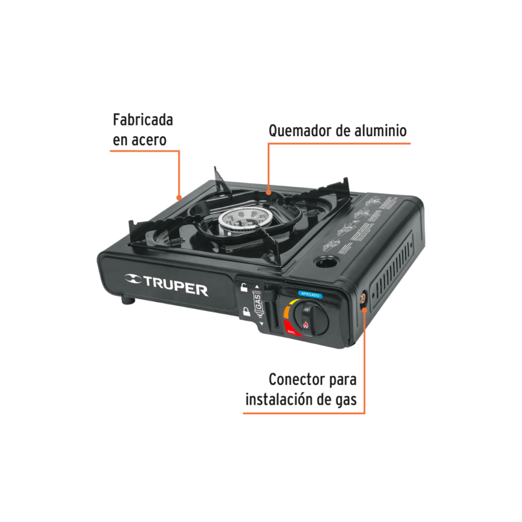 Estufilla Portatil De Gas Truper 15005