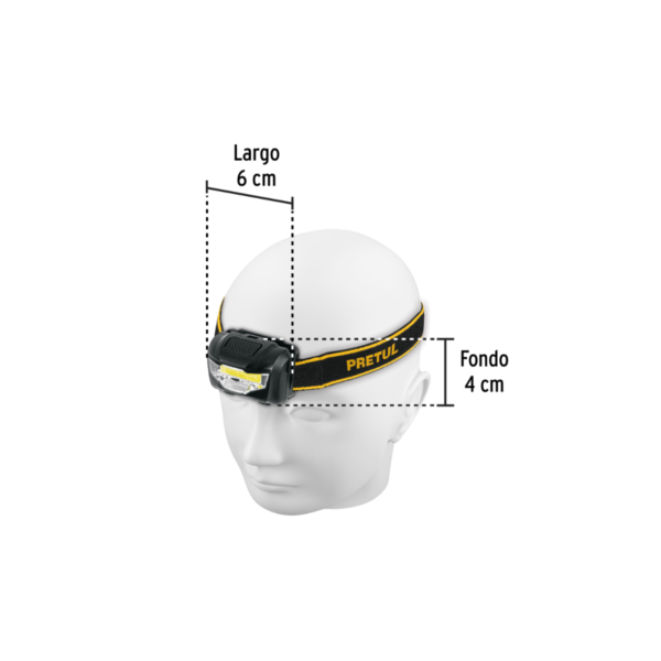 Linterna de Minería Para Cabeza 28 Lúmenes Pretul - Image 3