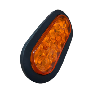 Lampara O Plafon Ovalado De 13 Led Ambar 12/24V: imagen 2