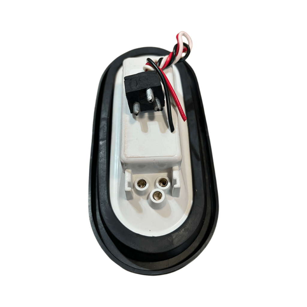 Lampara O Plafon Ovalado De 13 Led Ambar 12/24V